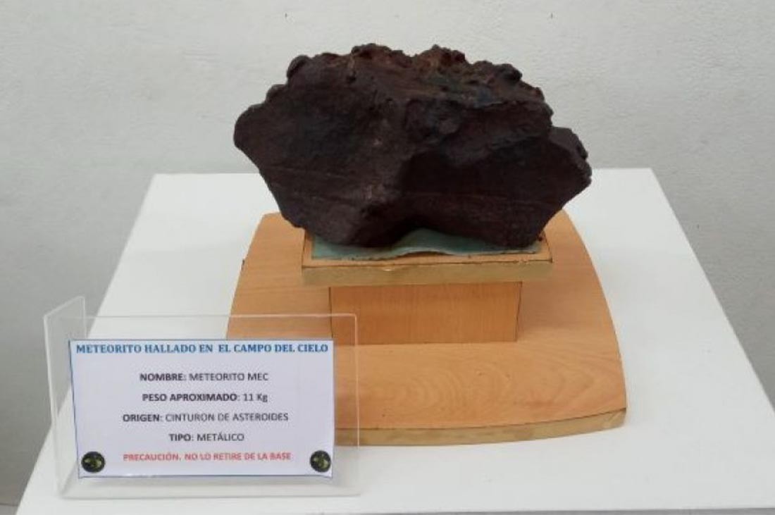 Meteorito del Museo Experimental de Ciencias - 0