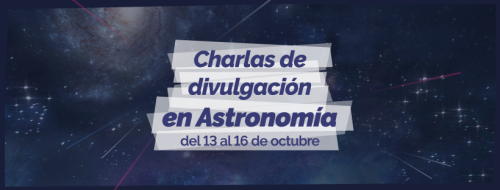 Charlas de divulgación en astronomía